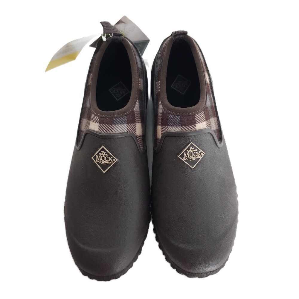 Muck Boot Company Women's Muckster II Low Slip-On Waterproof Shoe Brown Size 6